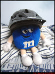 
M&Ms showing Bike Safety