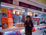 
Having breakfast before departure