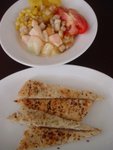Serve all you can eat @ bar salad at once & Biscuit's Snack for 2