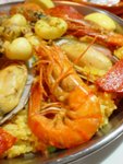 Come with different kinds of seafood
