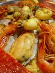 Mussels, Squid, Prawns & Salami
