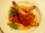 Grilled King Prawn with Italian Risotto