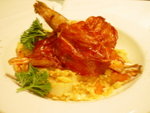 with Parma Ham