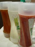 Apple Juice, Aloe & Honey, Strawberry & Blueberry