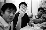dinner at Mongkok veggie restaurant