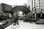 this was quite a new complex area in Ebisu.  there were big company offices and etc.  we were heading to a gallery.

