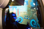 you may not know what's this.  this is actually a Gundam arcade game where you can feel to be inside the Gundam head fighting.
