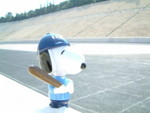 We'd been run around as runners of the Olympic game thousand years ago, at this roman stadium<BR>�x�ڭ̦b�o�d�~�e�|��L���B���a��]�F�@��