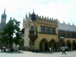 Outlook of Cloth hall�x<BR>Cloth hall �~��