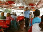 Back to silom by ferry