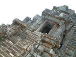 <BR>is an imposing 5 tier temple mountain built predominantly in sandstone and surrounded by a moat.