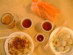 A breakfast@ food center, local coffee taste good!�x<BR>�󥫪��ǲΦ��\�A�ԯ��ܬ���!