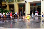 <BR>Children in the shopping center