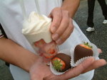 <font color="gold">#34</font><BR>Beerenberg Strawberry Farm:<BR>ice-cream AUD3@, choco-strawberry AUD0.6@