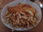 Fish & chips = Sore throat = Lemsip