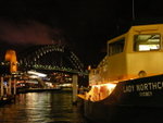 Sydney bridge by the Circular Quay