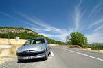 Our rented 206 at Sault near Mont Ventoux