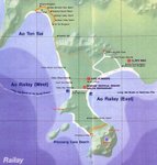 tonsai & railay map