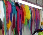 
Dye fringes in assorted colors