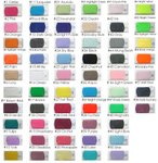 

Main colour chart - chiffon