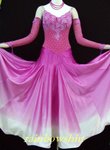 fading satin fuchsia