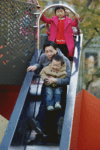 emily & adrian @ playground in Midtown 2